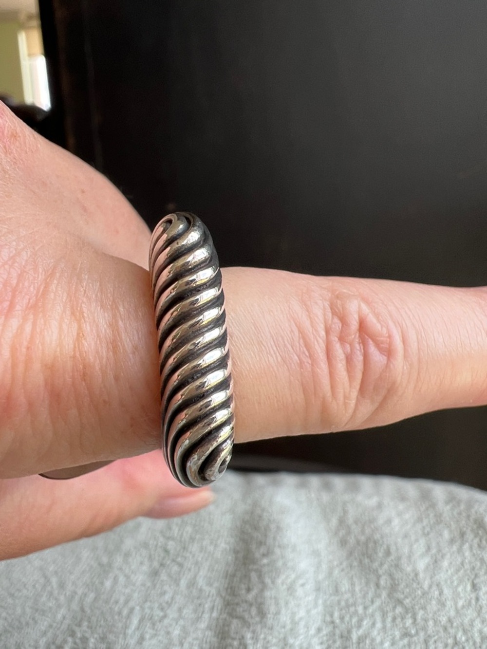 Brighton Silver Heart Ring - Picture 8 of 9